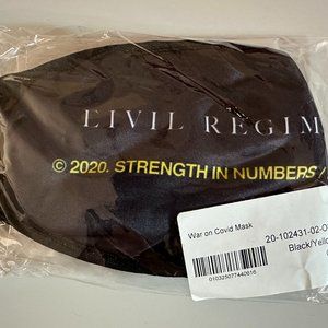 Civil Regime Face Mask With Filter